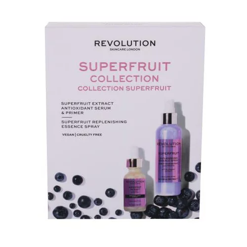 Revolution Superfruit Extract Collection Set serum za lice 30 ml + hidratantni sprej za lice 100 ml za ženske