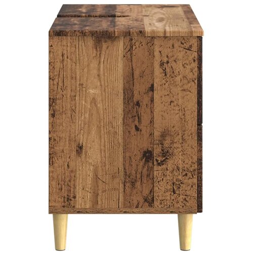  Kupaonski ormarić za sudoper DELFT Staro drvo 82 x 41 x 59 cm - Staro drvo Slike