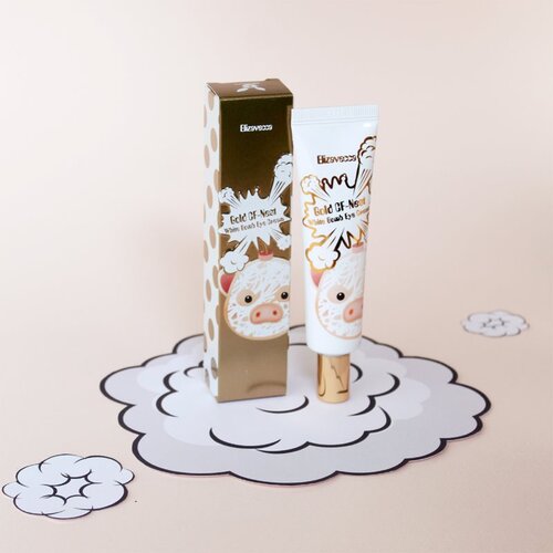 Elizavecca Gold CF-Nest White Bomb posvetlitvena krema proti gubam za predel okoli oči 30 ml Slike