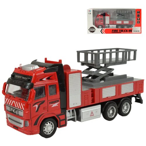 Magic Toys Fire Truck: Gasilski avtomobil z dvižno ko&scaron;aro na vztrajnik s svetlobnimi in zvočnimi učinki 20 cm Cene