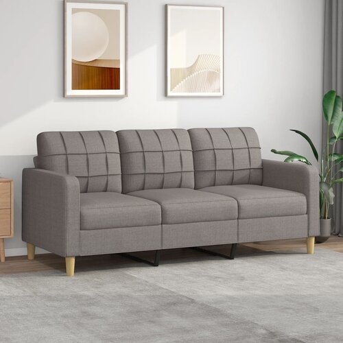 vidaXL Trosed taupe 180 cm blago Cene