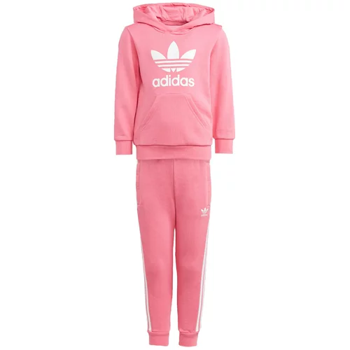 Adidas Trenirka za tek 'Adicolor' roza / bela