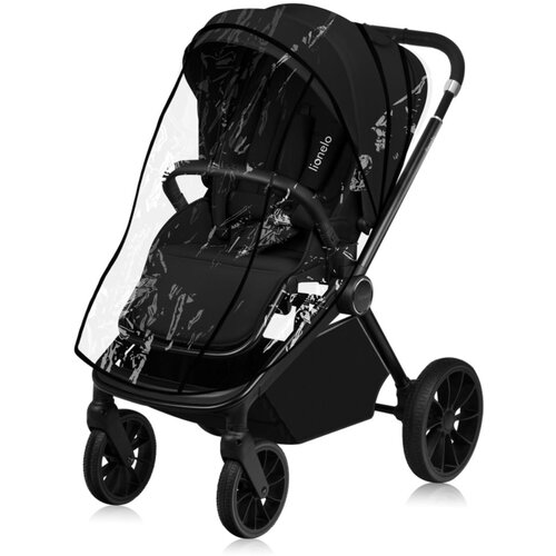 Lionelo dječja kolica Mika Plus 3u1, Black Onyx Slike