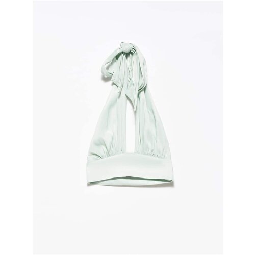 Dilvin 5838 Weightlifting Crop Top-mint Slike