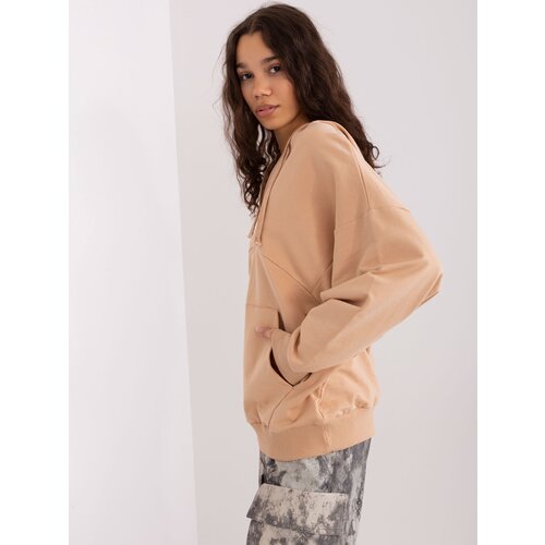 FANCY Sweatshirt-FA-BL-8809.80-camel Slike