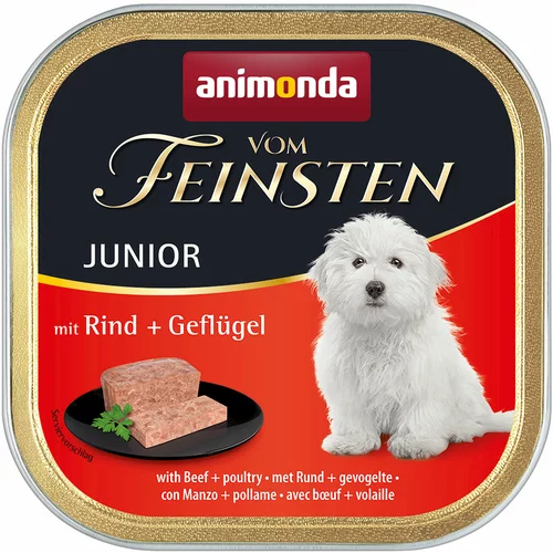 Animonda Varčno pakiranje vom Feinsten 24 x 150 g - Junior: govedina & perutnina