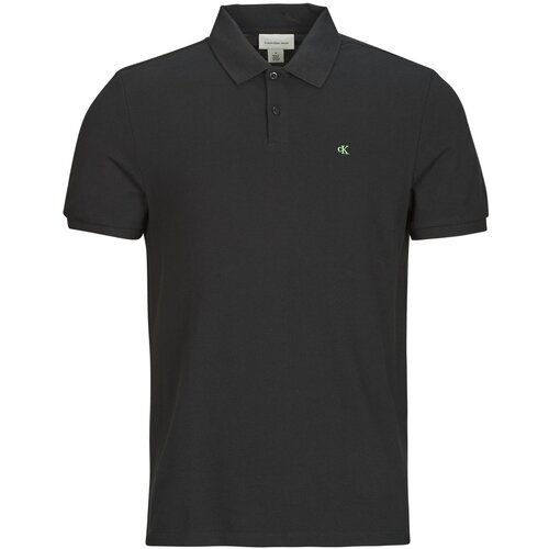 Calvin Klein Jeans Polo majice kratki rokavi SS CASUAL PIQUE CLASSIC POLO Črna Slike