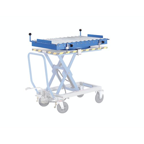 eurokraft pro Valjčna proga za škarjasto dvižno mizo, vrtljiva, DxŠ 760 x 760 mm Cene