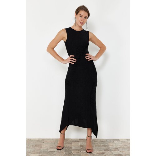 Trendyol Fitted Woven Evening Dress Cene