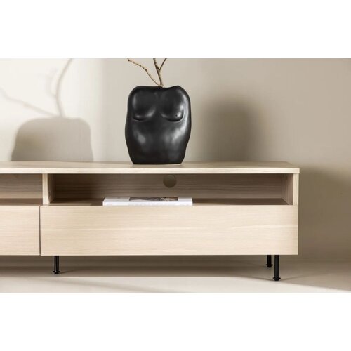 Venture Home TV komoda Navarra 40 &amp;times; 40 &amp;times; 180 cm, izbijeljena (whitewash) Slike