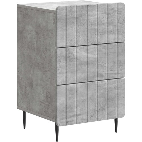 vidaXL Noćni ormar Betonska siva 43x 41 x 68 cm Konstruirano drvo - Betonska siva Cene