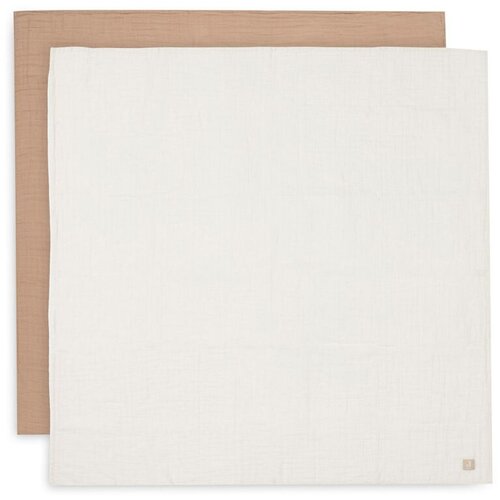 Jollein 2 dijelni set pelena za povijanje 115x115 biscuit/ivory Slike