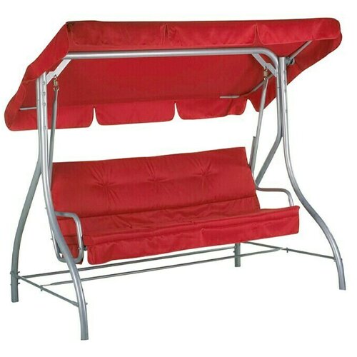 SUNFUN vrtna ljuljačka hollywood (čelik, crvene boje, visina: 167 cm) Cijene