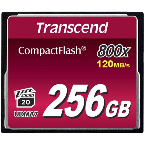 Transcend Compact Flash 256GB 800x Slike