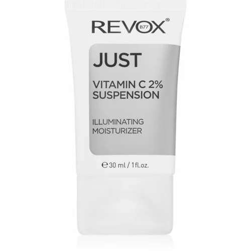 REVOX B77 Just Vitamin C 2% Suspension posvjetljujuća hidratantna krema za lice i vrat 30 ml