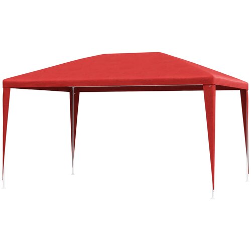 &amp;Scaron;ator za zabave 400 x 300 x 255 cm Crvena PE i čelik Slike
