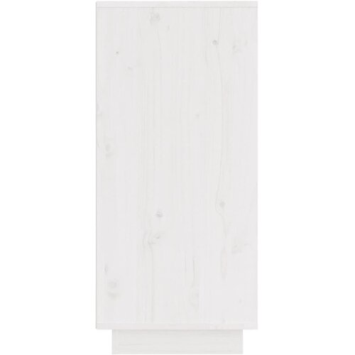  Komode 2 kom bijele 31,5 x 34 x 75 cm od masivne borovine Slike