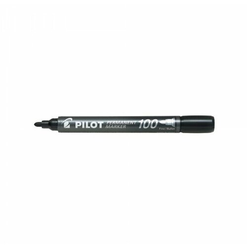 Pilot Permanent Marker crni obli vrh SCA-100-B 511097 Slike