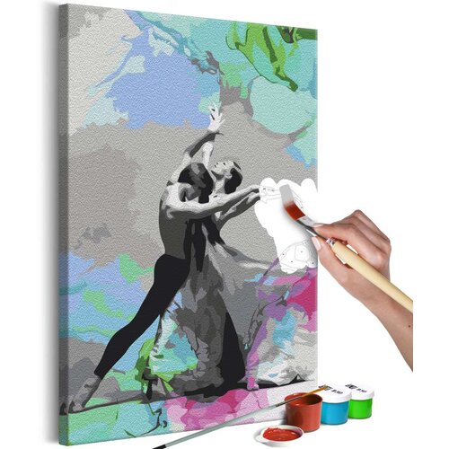  Slika za samostalno slikanje - Dance of Colours 40x60 Slike