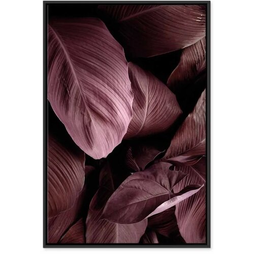  Slika - Velvet Leaves (1 Part) Vertical 60x90 Slike