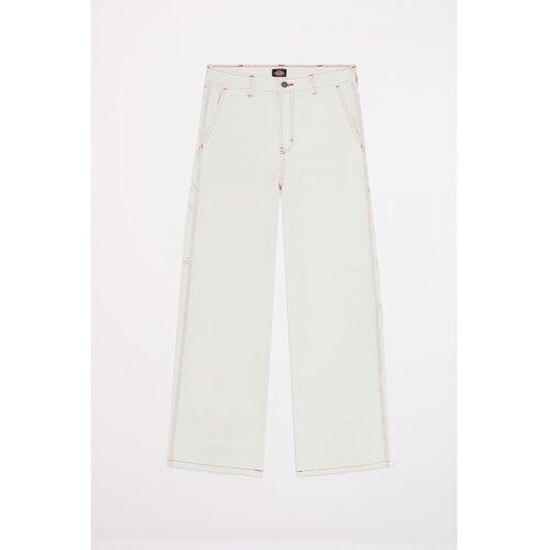 Dickies LOOSE DENIM PAINTER EG Bijela Slike