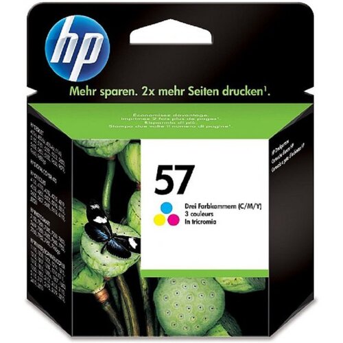 HP 57 original ink cartridge tri-co 17ml C6657AE#UUQ Slike