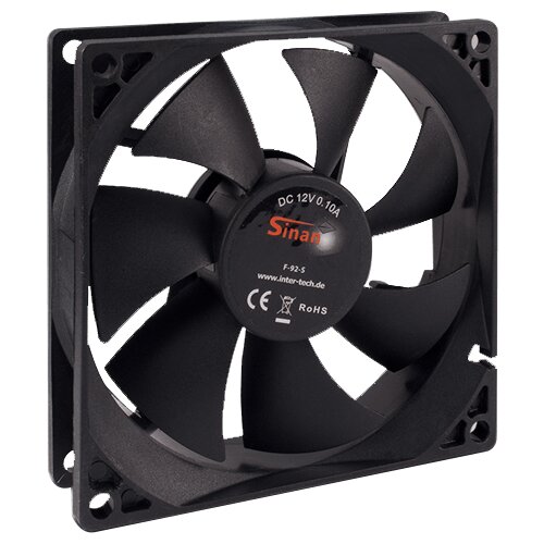 InterTech F-92-S 3pin 92mm ventilator Cene