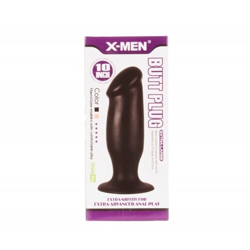 X-Men 10 inch Butt Plug Black XMEN000011 Slike
