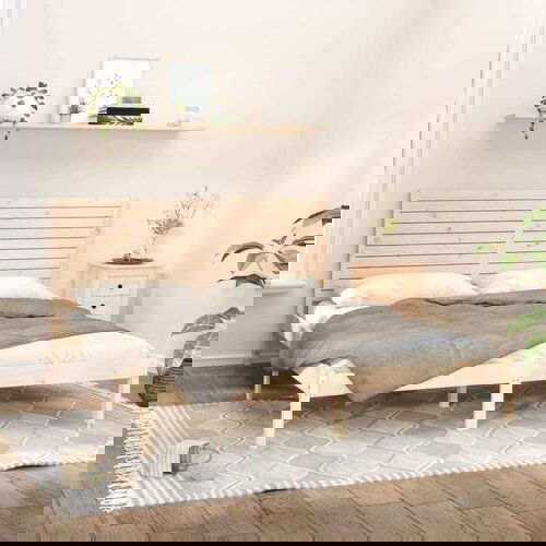  Okvir za krevet od masivnog drva 200 x 200 cm Cene