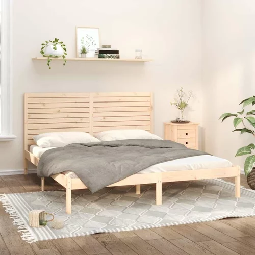 Okvir za krevet od masivnog drva 200 x 200 cm