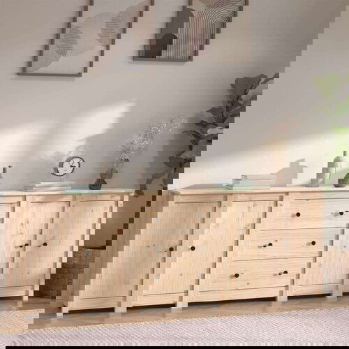  Komoda 230x35x80 cm trdna borovina, (20955363) Cene