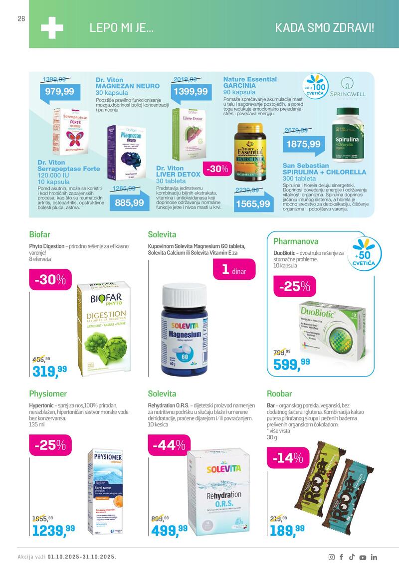 Lilly Drogerie katalog akcija