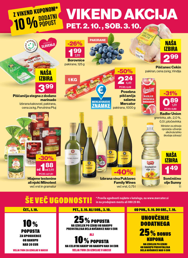 Mercator katalog - Redna akcija