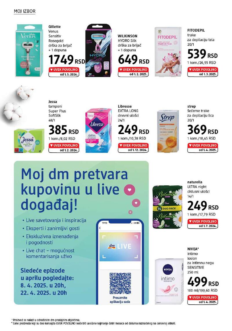 DM Drogerie katalog akcija