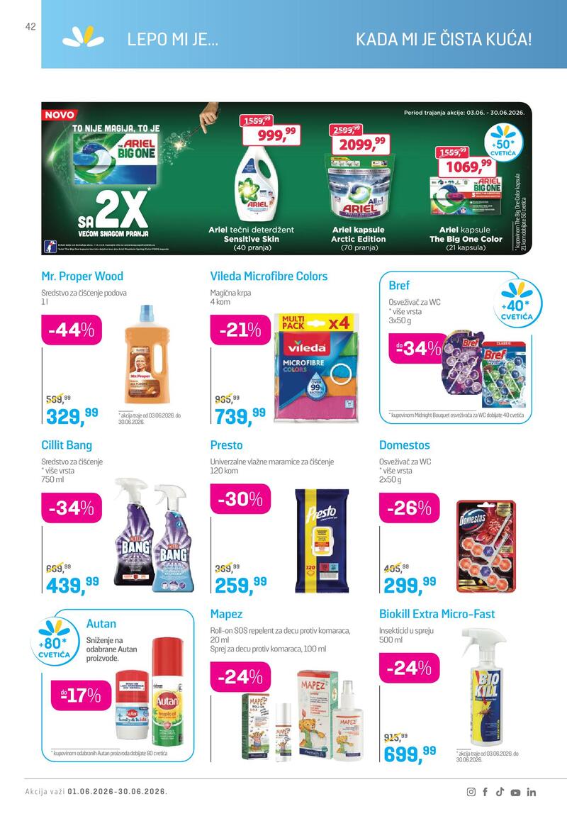 Lilly Drogerie katalog akcija