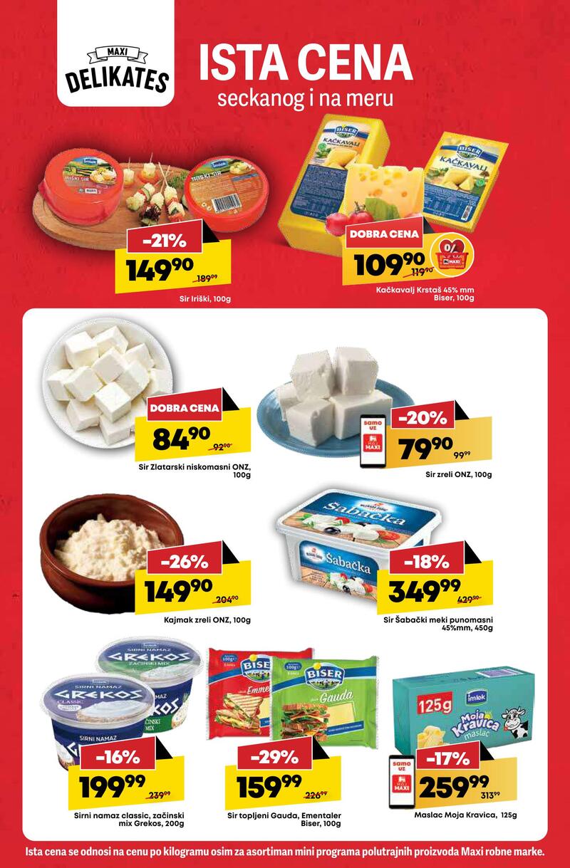 Mega Maxi nedeljna akcija