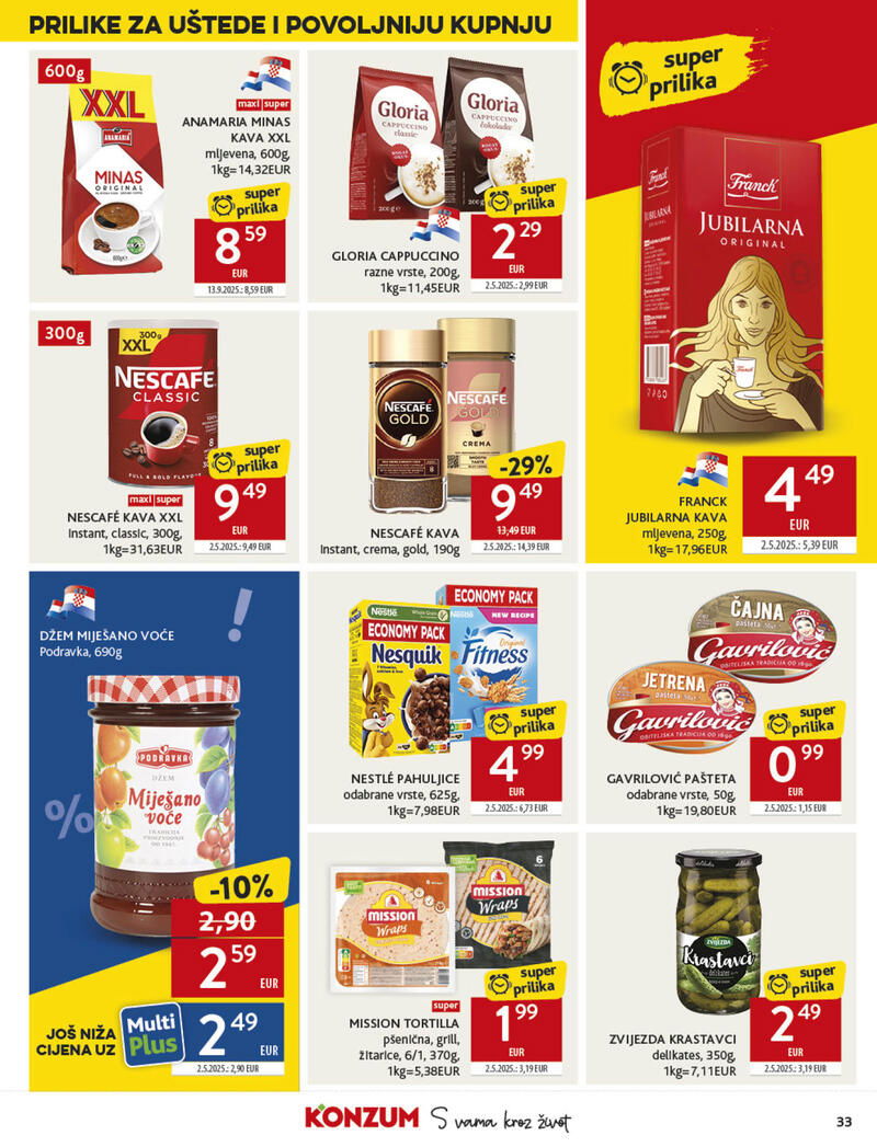 Konzum kataloška akcija