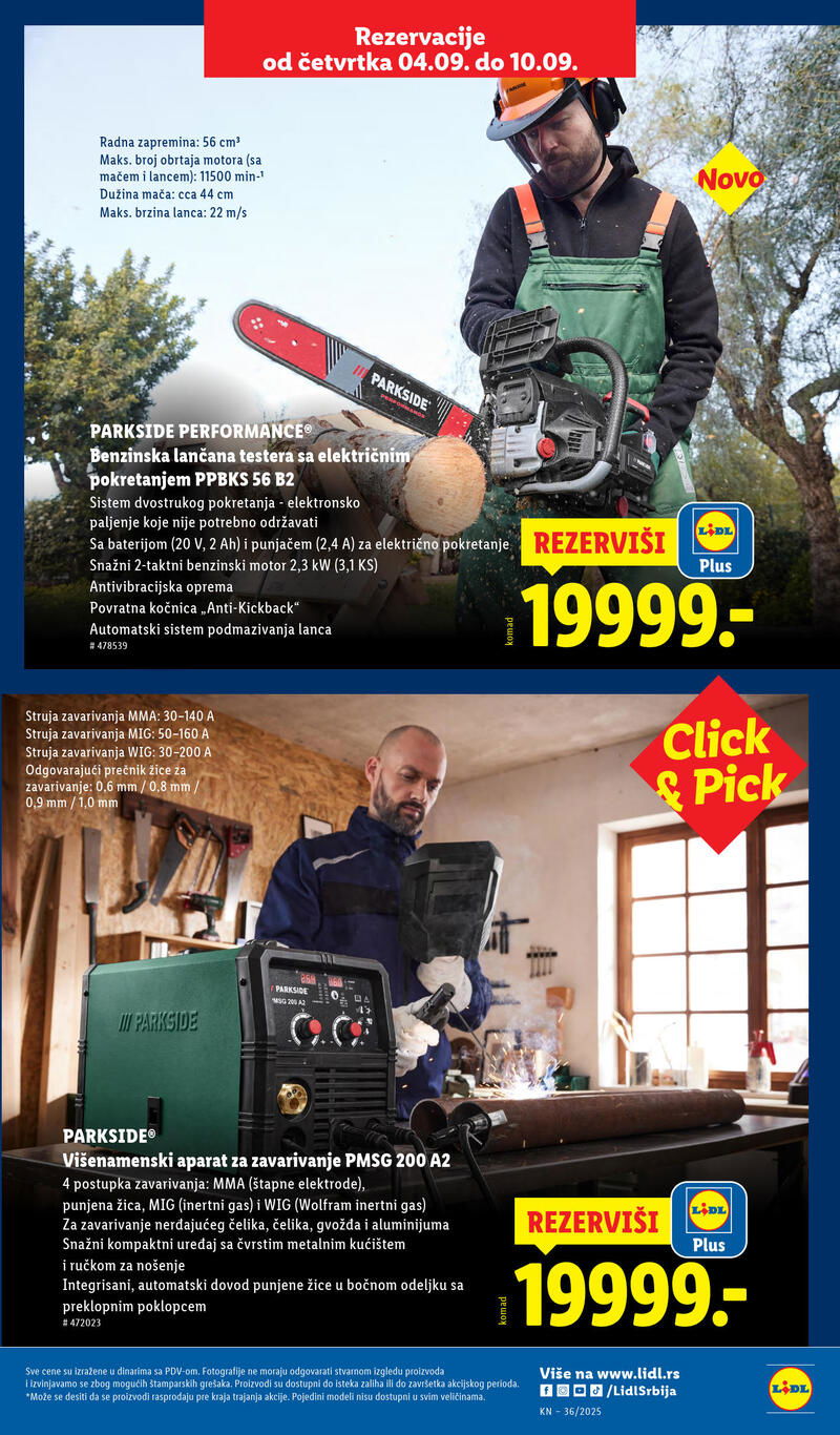 Lidl katalog akcija neprehrana
