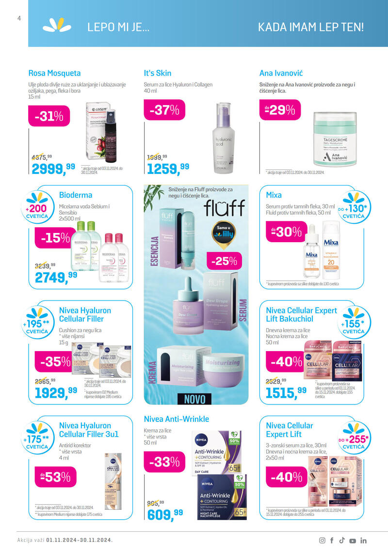 Lilly Drogerie katalog akcija