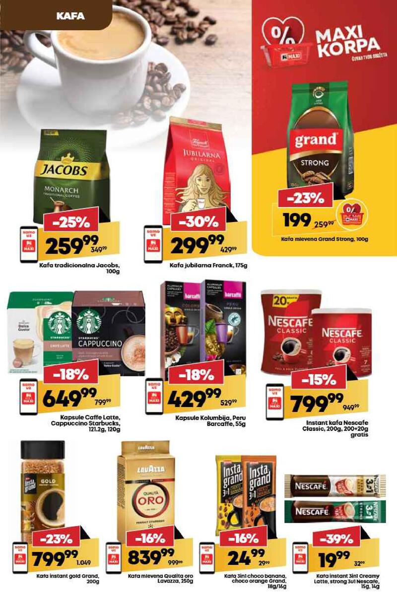 Mega Maxi nedeljna akcija