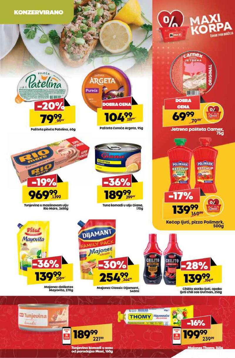 Mega Maxi nedeljna akcija