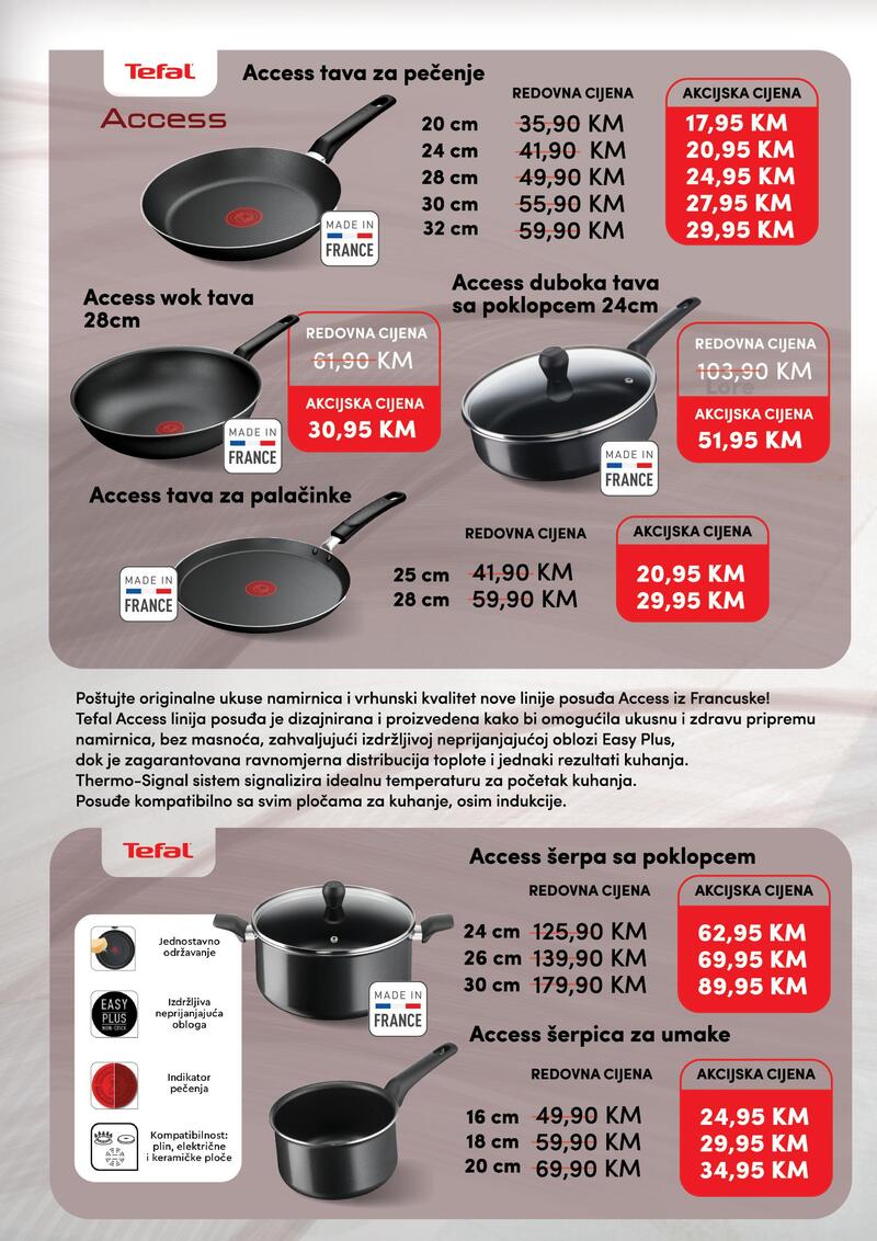 Konzum Tefal ljetne uštede