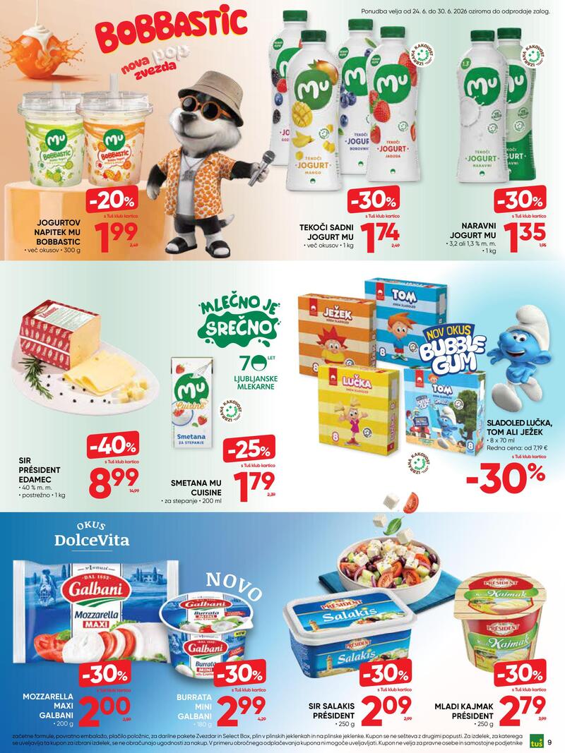 Tuš redni katalog