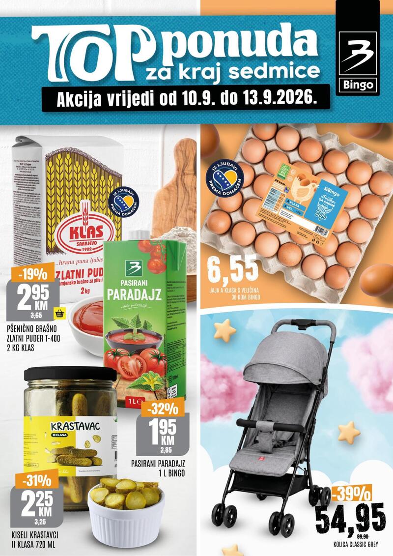 Bingo katalog akcija Top ponuda za kraj sedmice