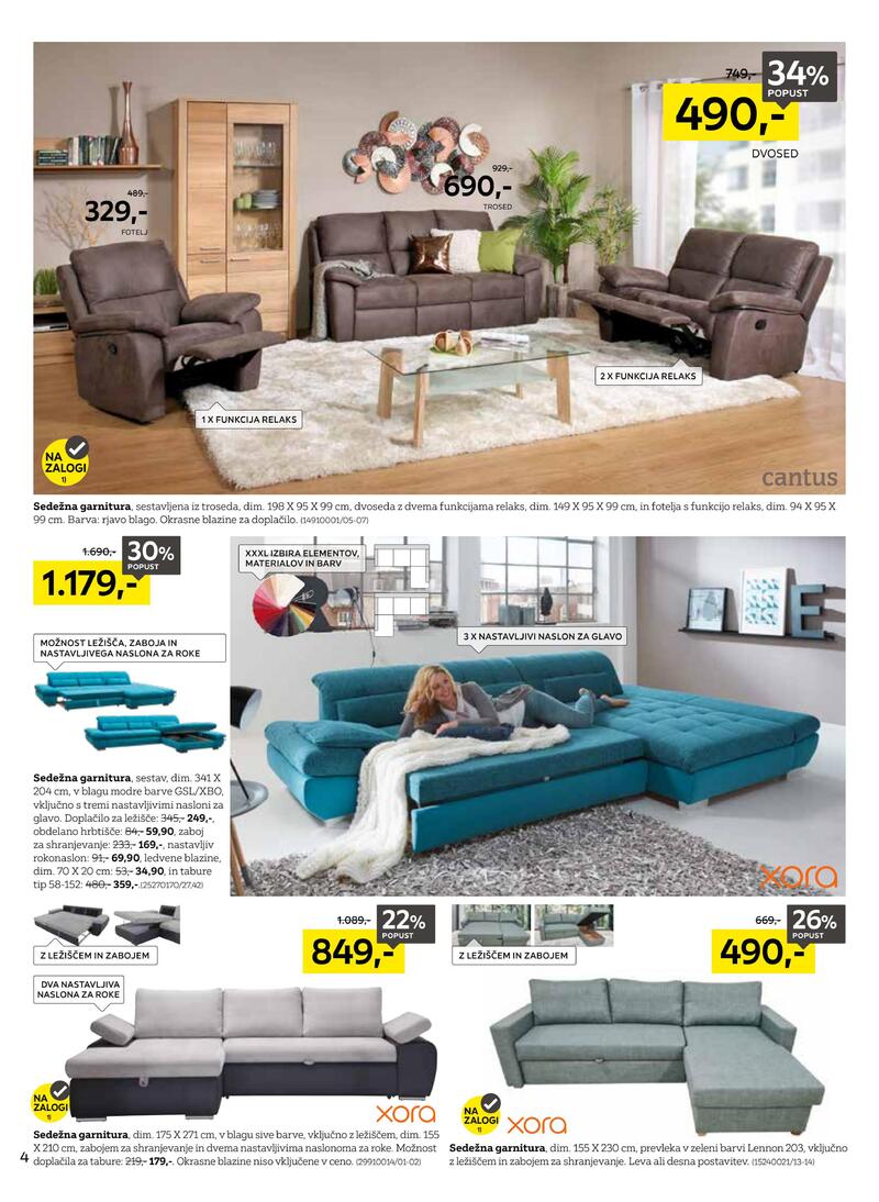 Lesnina XXXL redni katalog