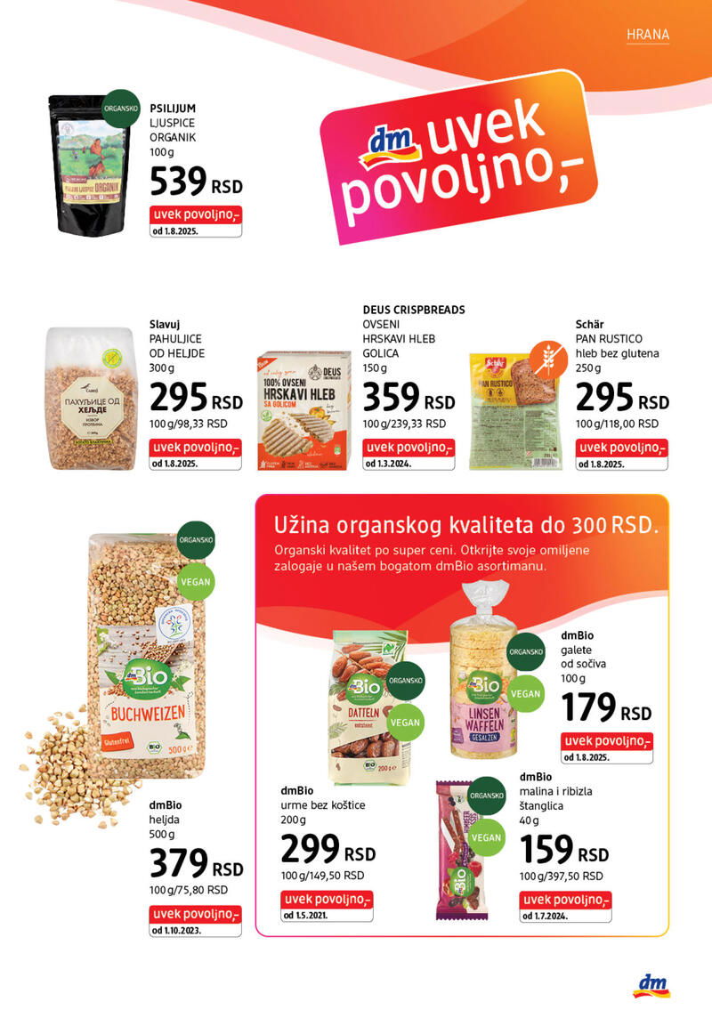 DM Drogerie katalog akcija