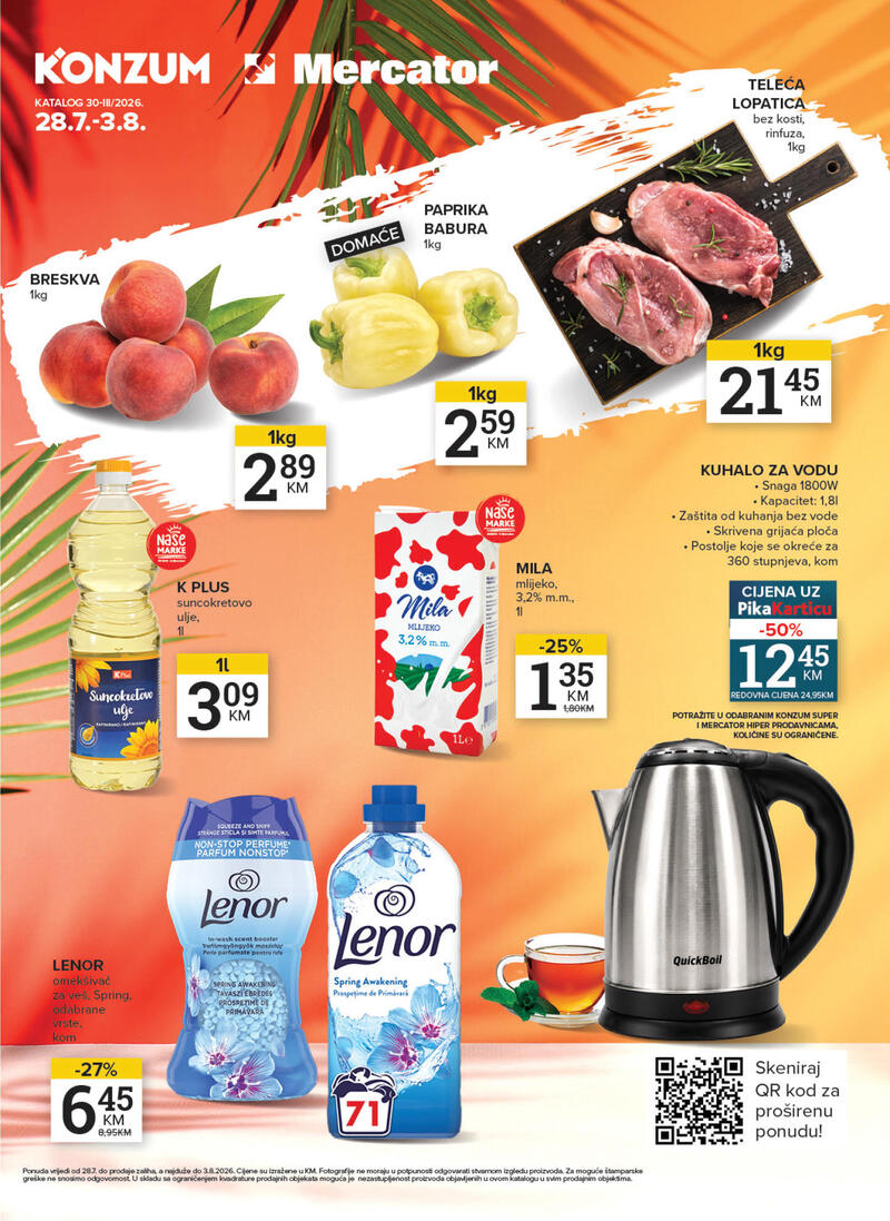 Konzum kataloška akcija