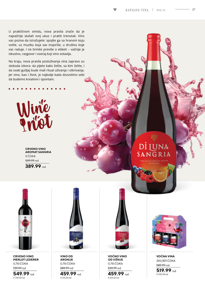 Roda katalog vina