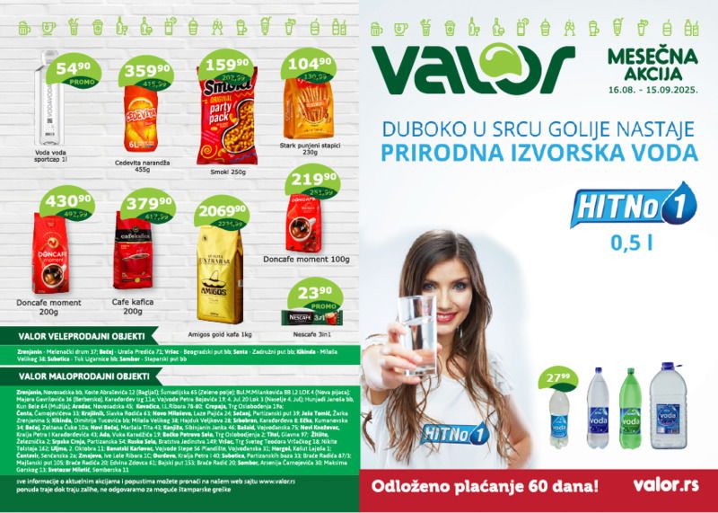 Valor katalog akcija