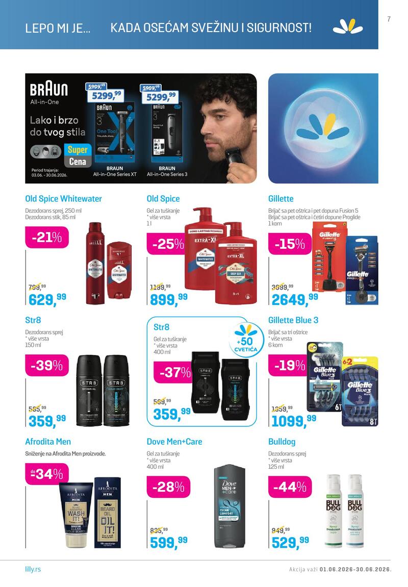 Lilly Drogerie katalog akcija